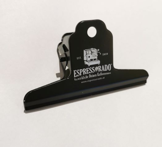 2348-2 Klammer clip Espressorado für Kaffeepackung