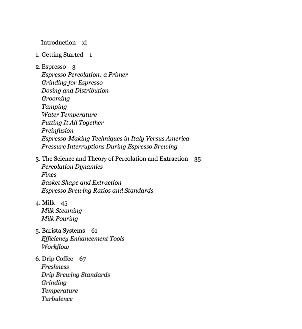 2752-2 The Professional Barista´s Handbook