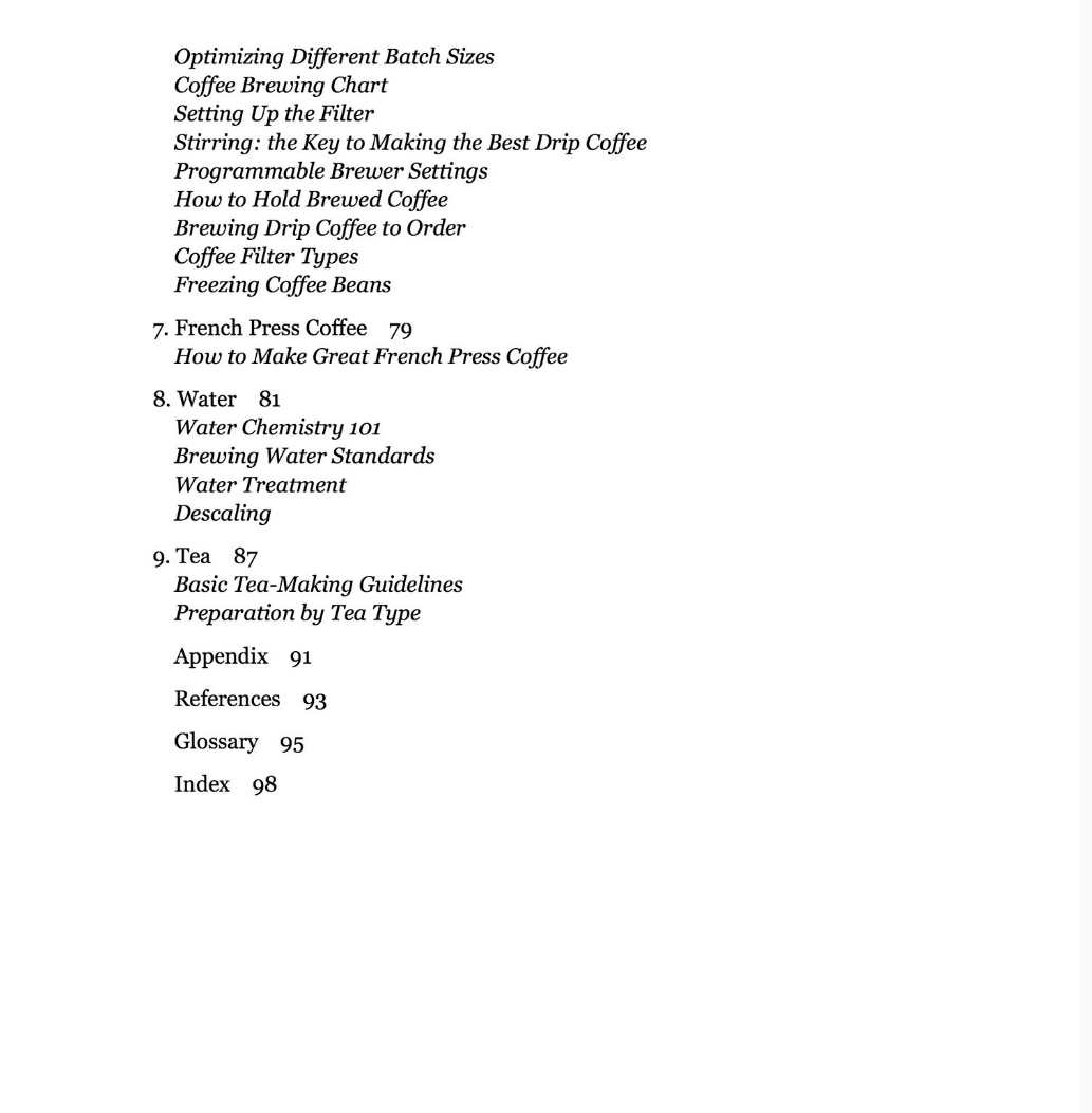 2752-3 The Professional Barista´s Handbook