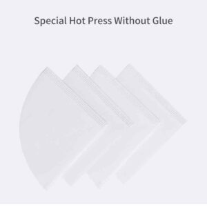 Timemore 100pcs Filter paper 1-4 cups for B75 dripper