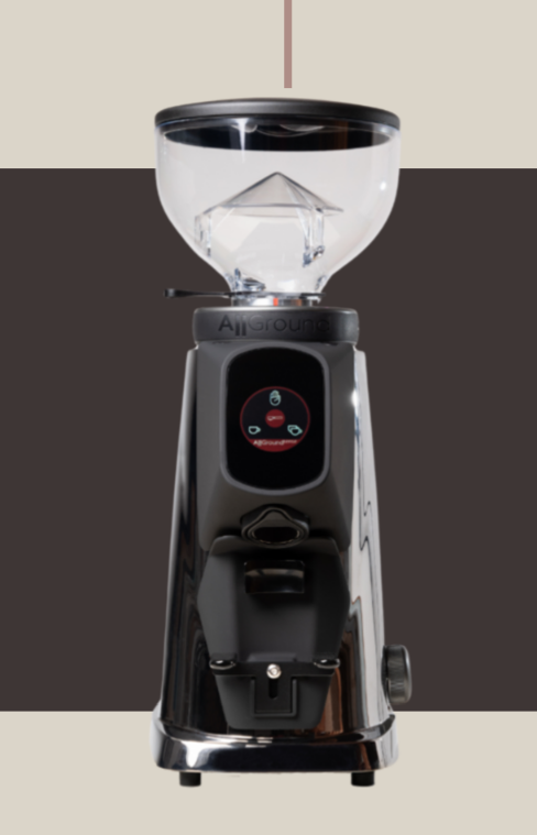 2893 Fiorenzato AllGround sense Kaffeemühle bright silver deepblack